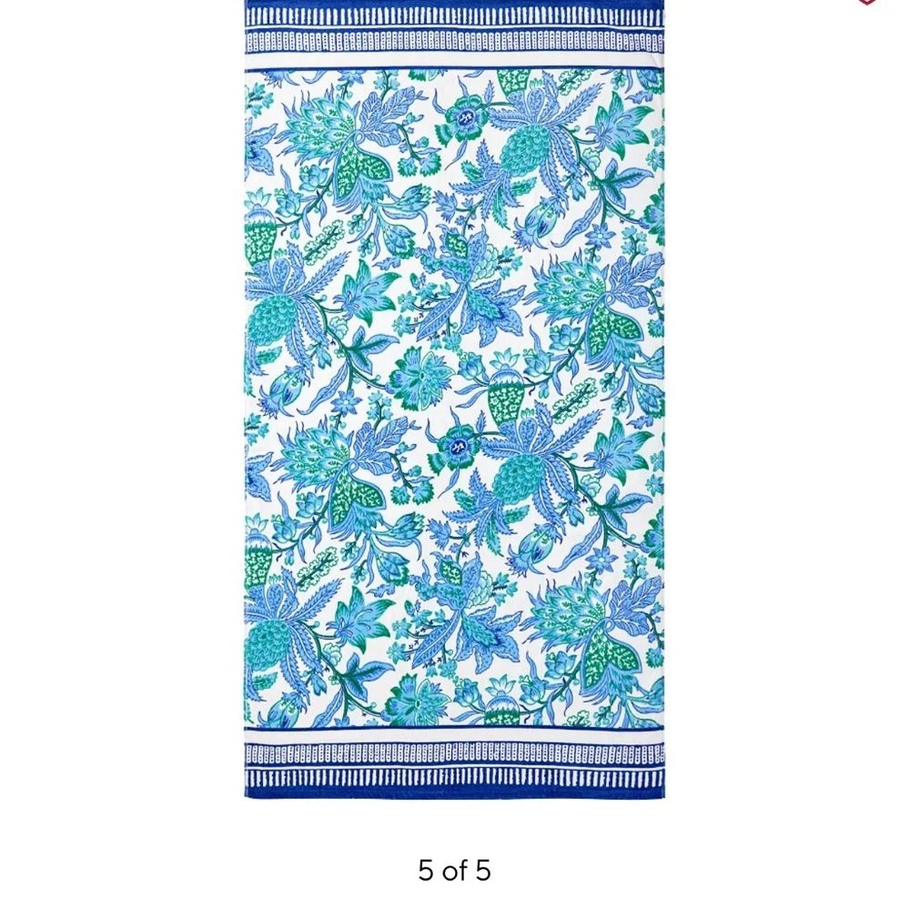 Bundle of 2 Pottery Barn Eleanor Floral Beach Towels UPF 50+ $120